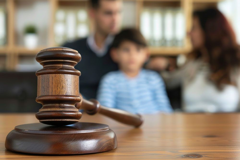 child custody hearing